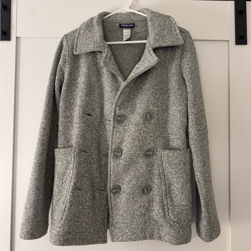 Patagonia Gray Women’s Pea Coat